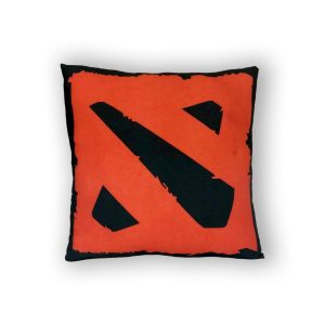 Rust-Themed Throw Pillow